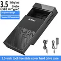 UTHAI Z50 Scatola per disco rigido portatile da tavolo gratuita da 3,5/scatola per disco rigido SATA con porta seriale USB 3.0/3.1 Type-C da 22 TB
