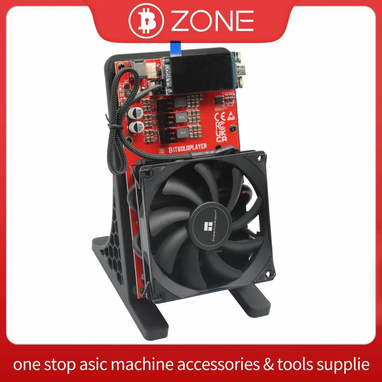 Bitcoin Miner NerdQaxe++ 4.8Th/S Open Source Bitcoin Miner 72W con 120W PSU BTC Mining Machine Crypto Miner