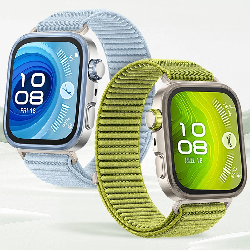 1:1 QuickLink elastisches Nylon-gewebtes Uhrenarmband für Huawei Watch Fit 4 Pro Band für Huawei Fit 4 Fit 3 Armband-Uhrenarmbänder Image