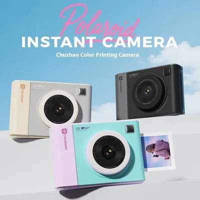 Neue Polaroid Kamera Mini Film Kamera Drucken Farbe Fotos Instant Drucken Digital Kamera Für Chu zhao