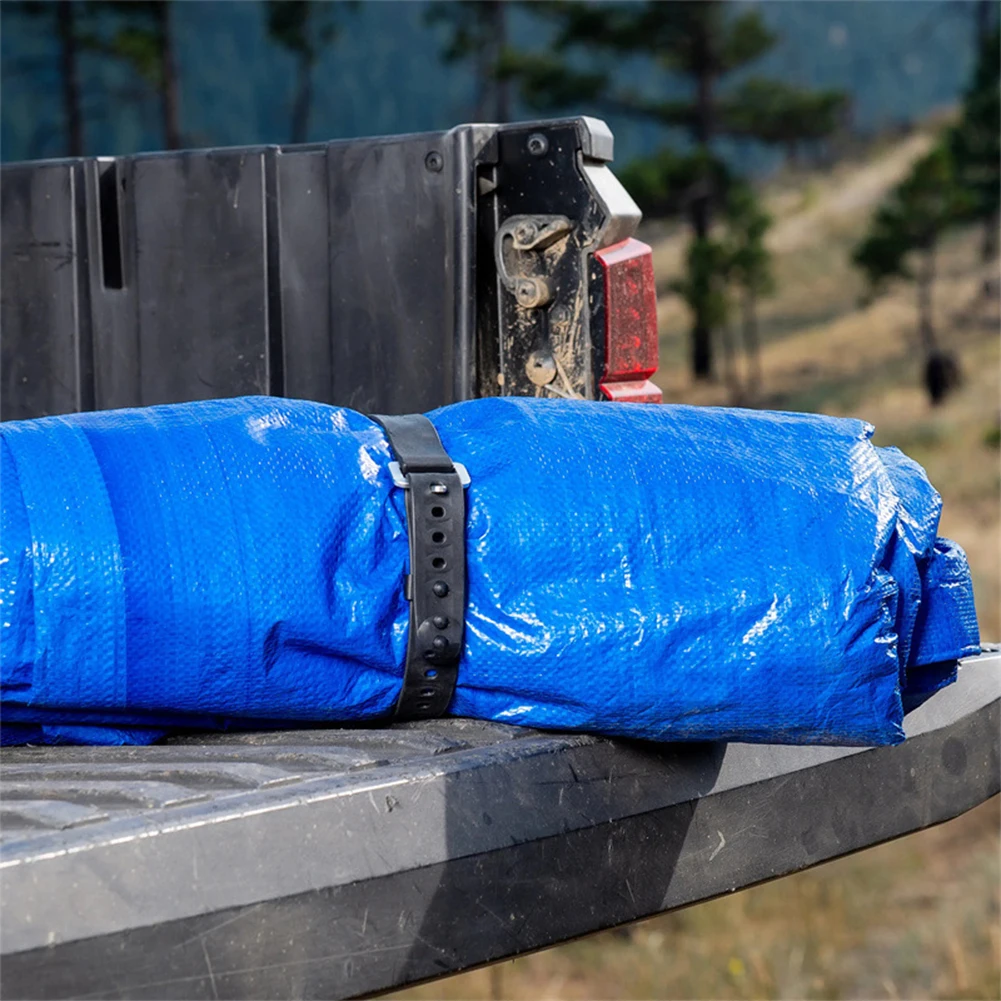 Multifunktionale Outdoor-Krawatten, tragbar, Gummi, praktisch, elastisch, für Gepäck, Fracht, freie Anpassung für Reisen, Camping, Wandern Image