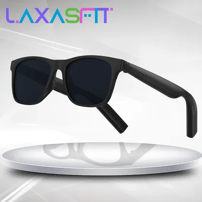 LAXASFIT 2025, neue Herren-Smartbrille, Damen-Bluetooth-Brille, Sprachanrufkontrolle, Musik, UV-polarisierte Sonnenbrille Image