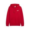 Hoodie PUMA "Essentials Small No. 1 Logo Hoodie Herren", Herren, Gr. 4XL, rot (for all time rot), Obermaterial: 66% Baumwolle, 34% Polyester; Kapuzenfutter: 100% Baumwolle; Rippe: 3% Elasthan, 97% Baumwolle, normal, Langarm, Sweatshirts