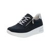 Sneaker RIEKER "Rieker Sneaker Synthetik", Damen, Gr. 42, pazifik, Synthetik, casual, Schuhe