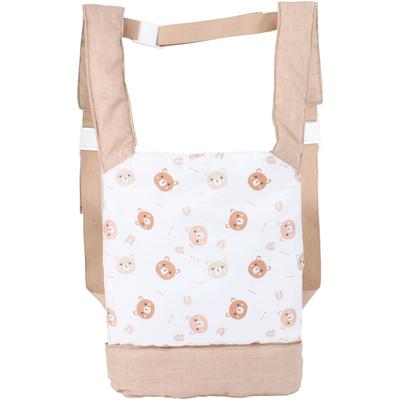 Puppen Bauchtrage CHIC2000, bärchen beige, Puppenausstattungen, KinderB:31cm H:3cm T:31cm, Polyester, B:31cm H:3cm T:31cm