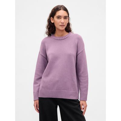 Gap Purple Cotton Oversized Jumper