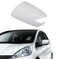 1Pc Auto Porta Laterale Ala Specchietto retrovisore Tappo di Copertura per Honda Fit/Jazz 2009 2010 2011 2012 2013 Sinistra Destra Non Verniciato Bianco