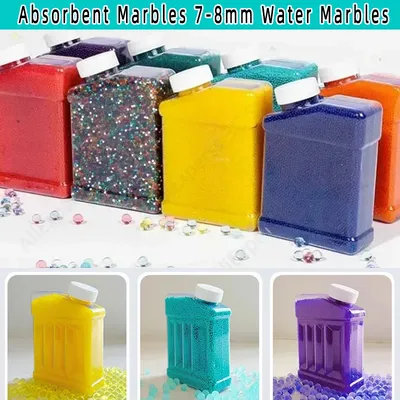 100000PCS 7-8 Spaß Kristall Ton Wasser Bombe Spielzeug für Gel für 416 AK P90 Spielzeug Pistole Ammos Image