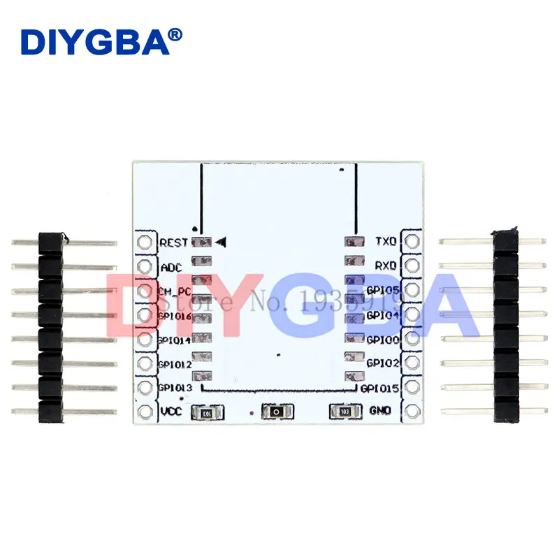 ESP8266 serielle WIFI-Modul-Adapterplatte gilt für ESP-07, ESP-08, ESP-12, ESP-12F, ESP-12E Image