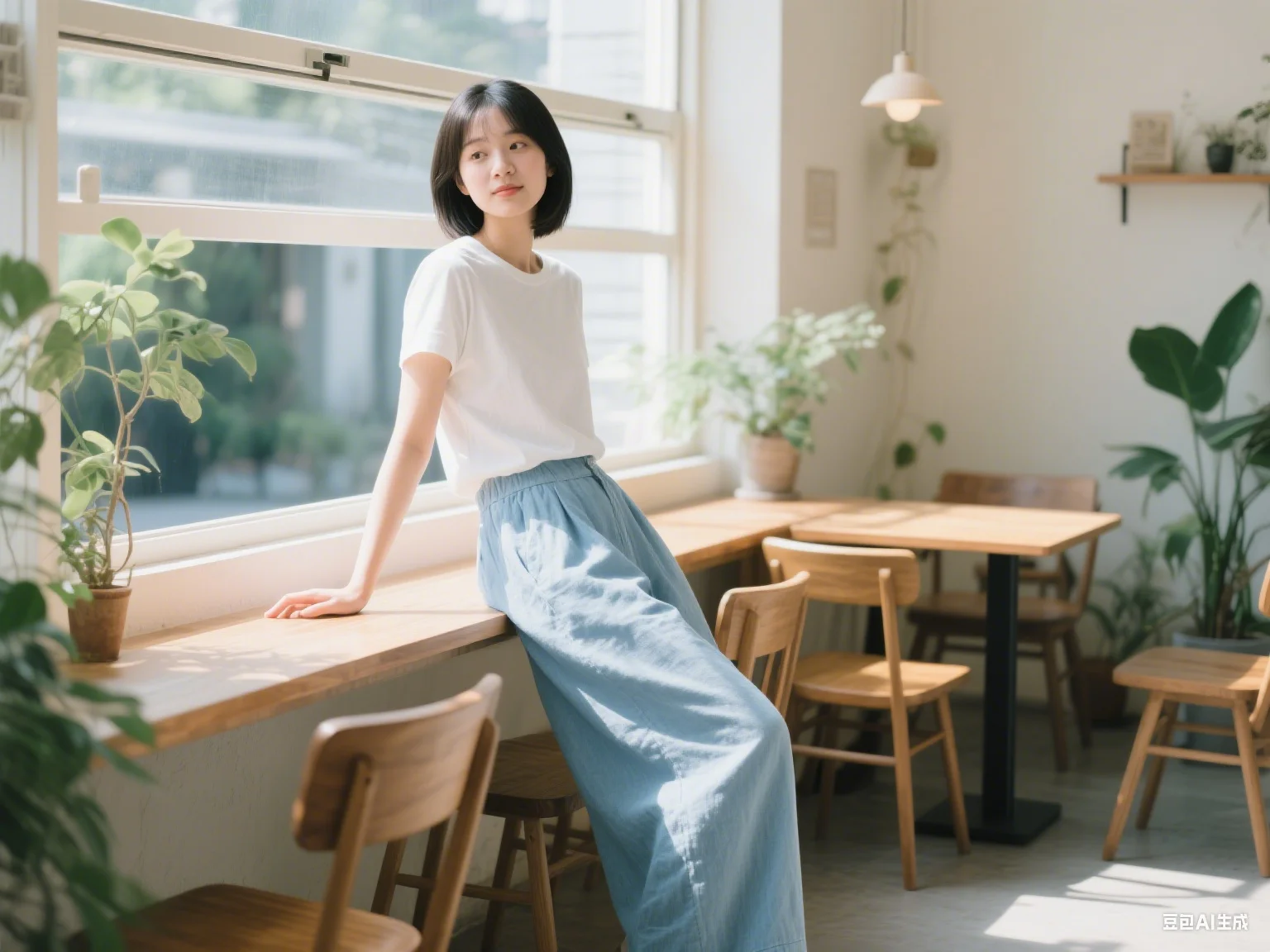 Sommer Baumwolle Leinen Hosen Für Frauen Hohe Taille Elastische Sweatpant 2025, Lose Bleistift Hose Casual Streetwear Solide Tasche Hosen Image