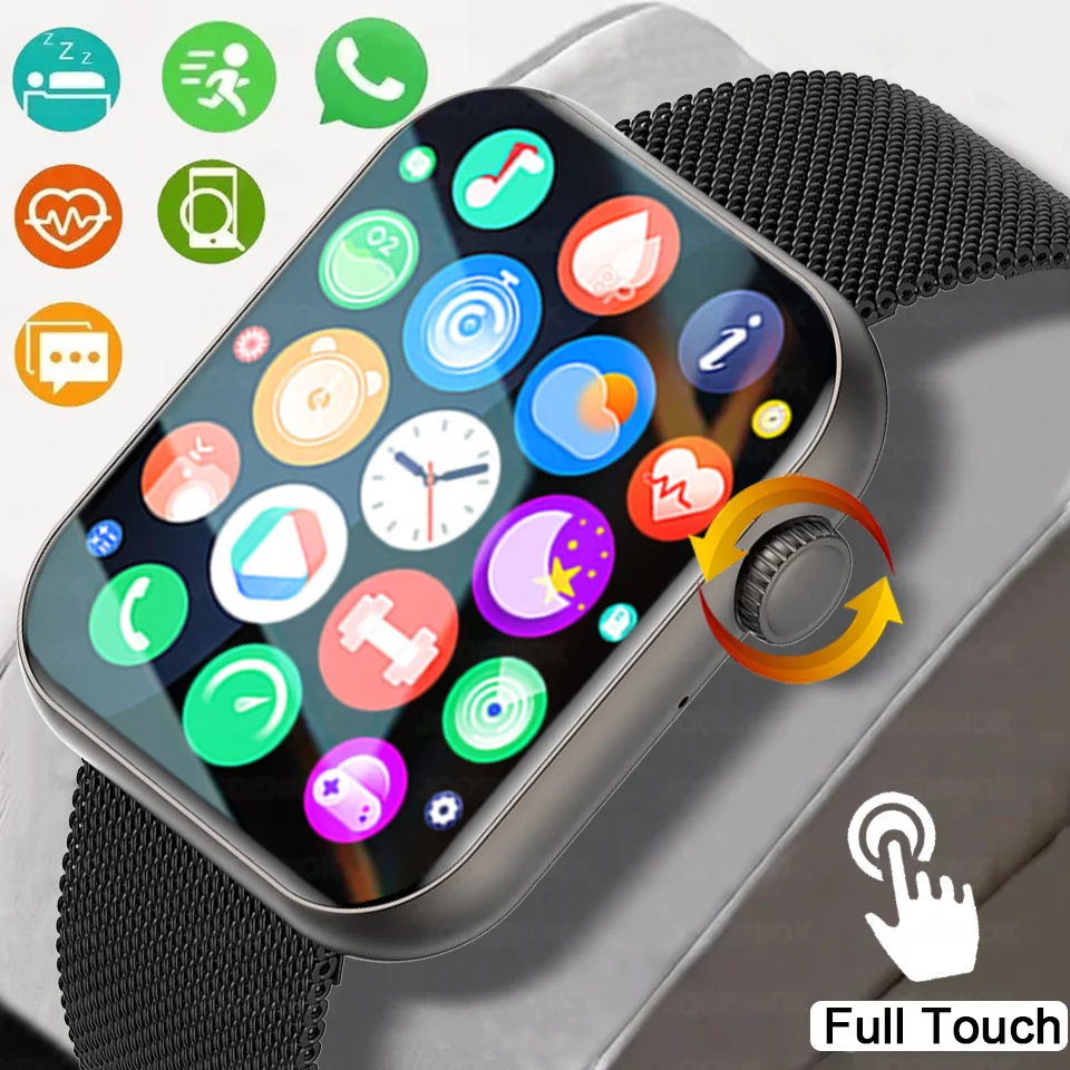 2026 neue Mode Smart Uhr Männer Bluetooth Anruf Sport Schlaf Überwachung IP68 Wasserdichte Smartwatch Für IOS Android Urlaub Geschenke Image