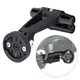 Staffa per luce posteriore per binario per sella per bicicletta Supporto per fanale posteriore per bici Supporto per reggisella Supporto per lampada per bici da ciclismo MTB per radar Garmin Varia