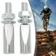 Cuneo di ricambio per pedivella in acciaio 2 pezzi 44 mm Set componenti per piastra catena movimento centrale ciclismo parte metallica fissa di alta qualità