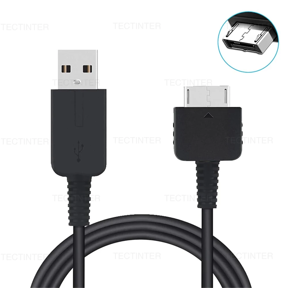 USB-Ladekabel für Sony PlayStation PSV1000 PS Vita Konsole mit Datenübertragungsfunktion, USB-Synchronisierungs-Datenkabel, 1,2 m Image
