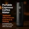Cafetière expresso Portable 7800mAh 19Bar pression/infusion froide/chauffage Compatible avec Capsules/poudre/recharge USB-C