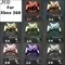 JCD Chrome Controller Shell for Microsoft Xbox 360 Wireless Controller Shell Case Bumper Thumbsticks Buttons Game for Xbox 360
