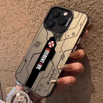 Matte Hard Case for iPhone 15 16 16E SE4 14 13 12 11 Pro Max XS X XR Plus 8 7 SE 2020 Residents Evils Crisis Plating Bumpe Cover