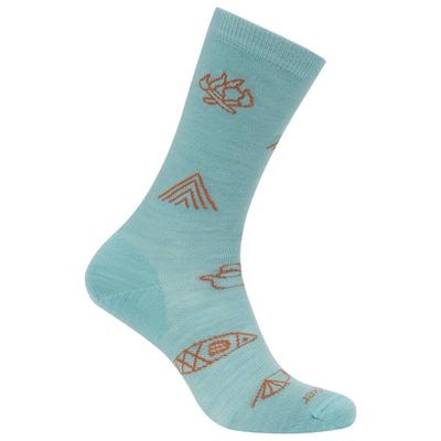 Icebreaker - Merino Lifestyle Ultralight Crew Camp Essentials - Multifunktionssocken Unisex L | EU 44,5-46,5 türkis Image