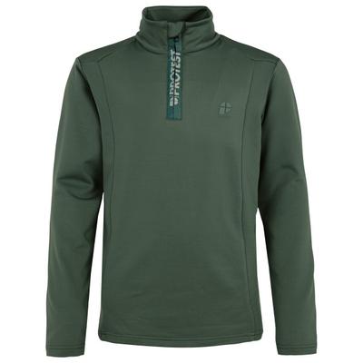 Protest - Kid's Rewillowy 1/4 Zip Active Top - Fleecepullover Gr 104 grün/oliv Image