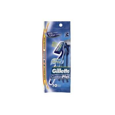 Gillette CustomPlus Regular Dispoable Razors 10 ct