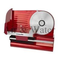 Kalorik AS29091 Red 200-Watt Electric Slicer with 7-1/2-Inch Stainless-Steel Blade, Red Metallic