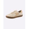 Sneaker ANDREA CONTI, Damen, Gr. 41, creme, camel, Leder, Rindsleder, Glattleder, modisch, Schuhe