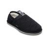 Slip-On Sneaker QUIKSILVER "After Session", Gr. 11(44), schwarz (schwarz 1), Obermaterial: Textil, Leder u2013 Futter: Textil u2013 Laufsohle: Gummi, Schuhe