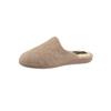 Pantoffel CLASSIC, Damen, Gr. 42, rot (bordeaux, beige), Textil, Schuhe Hausschuh Pantoffeln