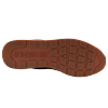 Sneaker K-SWISS "VISTA RUNNER T", Gr. 45, grape leaf, burnt olive, crème brulee, snow weiß, Textil, Leder, sportlich, Schuhe