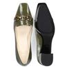 Pumps HENRY STEVENS "Fay P55", Damen, Gr. 42, grün, Leder, klassisch, Schuhe, Damen Absatzschuh elegant handgefertigt, Lederschuh