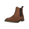 Stiefel CLARKS "Jaxen Easy", Kinder, Gr. 45, braun, klassisch, Schuhe, mit smartem elastischem Einstieg