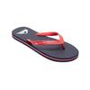 Sandale QUIKSILVER "Molokai Core", Gr. 14(47), rot (rot 1), Obermaterial: Synthetikmaterial / Außensohle: Moosgummi, Schuhe