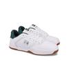 Sneaker DC SHOES "Central", Gr. 8(40,5), grün (weiß, grün), Obermaterial: Leder / Futter: Textil / Außensohle: Gummi, Schuhe