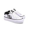 Sneaker DC SHOES "Chelsea Platform", Gr. 6(37), schwarz-weiß (weiß, schwarz), 55.1% Leder, 44.9% Synthetikmaterial, Schuhe