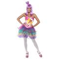 Smiffys Adult Candy Queen Katy Costume Dress size SMALL