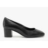 Hush Puppies Damen/Damen Anna Leder Court Schuh (Schwarz)