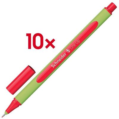 Schneider 10x Fineliner »Line-Up« 1910 rot Image