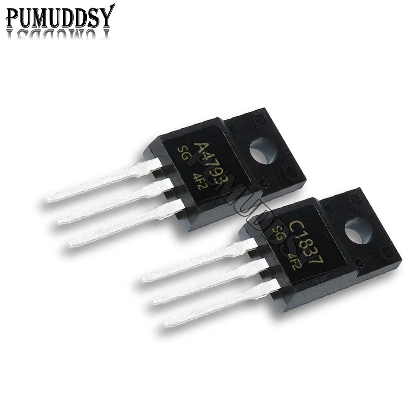 (20 Stück) 10 Paar 2SA1837 2SC4793 TO-220F 2SA1930 2SC5171 2SA2210 2SC6082 2SA2222 2SC6144 TO220F Image