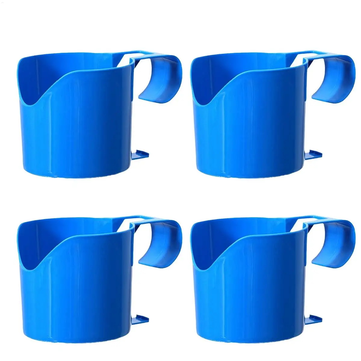 4 stücke Pool Tasse Halter Multifunktionale Schwimmen Pool Lagerung Regal Schnelle Installation Pool Getränke Rack Pool Bar Zubehör Image