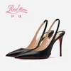 2025 sommer Frau Sandalen Schwarz Spitz Hohl frauen Sandalen Elegante Frau Heels Luxus Designer Hohe Qualität Damen Schuhe