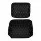 Fodera per bagagliaio per moto con scatola quadrata universale Fodera interna per cuscino staccabile per scatola posteriore per veicolo elettrico universale 36L/45L/47L/55L