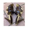 Elegante Kreuz Gebunden Hohl Hausschuhe Sexy Nieten Offene spitze Leder Chunky High Heel Mode Frauen Schuhe 2025, Sommer ew Para Mujere