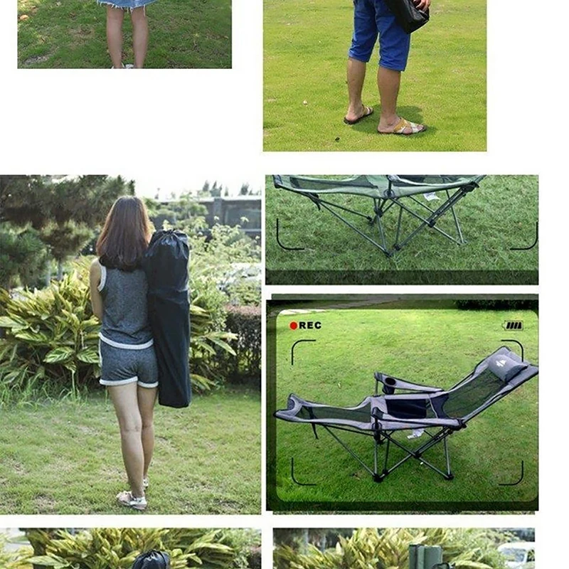 HUA HUA Campingstuhl Aufbewahrungstasche Tragbare langlebige Tasche Picknick Klappstuhl Tragetasche Aufbewahrungsbox Outdoor-Ausrüstung Image