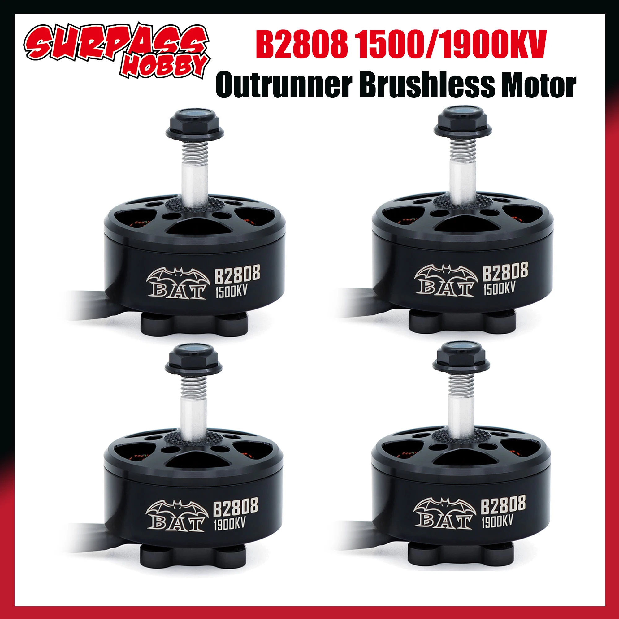 4PCS ÜBERTREFFEN HOBBY B2808 1500KV/1900KV Outrunner Bürstenlosen Motor für RC FPV Flugzeug Racing Drone Starrflügel hubschrauber Multicopter