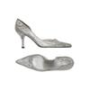 Stuart Weitzman Damen Pumps, Gr. 43, silber, kein Etikett