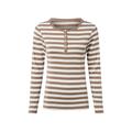 brookshire Langarmshirt Damen melange, XXXL