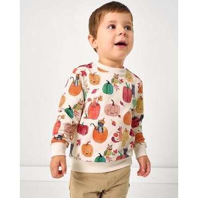 Pumpkin Pals Kids Bamboo Crewneck Sweatshirt - 18-24 months