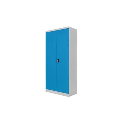 PROREGAL Schubladenschrank Chinchilla mit 60 Schubladen | HxBxT 179x80x41cm | Lichtgrau/Lichtblau | Spind, Aufbewahrungsspind, Schubladen Image