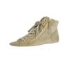Sneaker PAUL GREEN "Paul Green Sneaker Veloursleder", Damen, Gr. 37, grün (olive), Veloursleder, casual, Schuhe