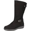 Stiefel WALDLÄUFER "HOJA", Damen, Gr. 9 (43), Normalschaft, schwarz, Nubukleder, sportlich, Schuhe, Boots, Winterstiefel, Bequemschuh, Komfortweite H = sehr weit